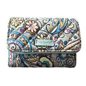 Vera Bradley Quilted Paisley Wallet